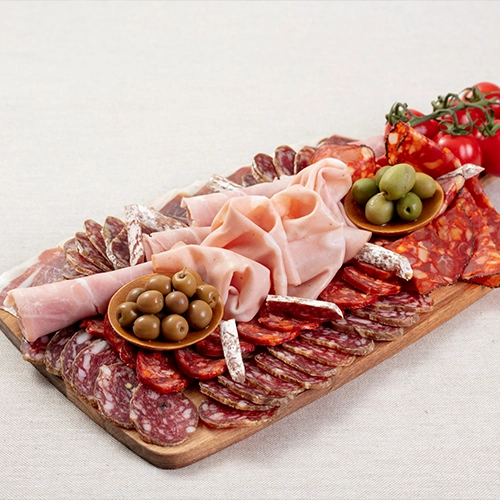 Assiette de charcuterie