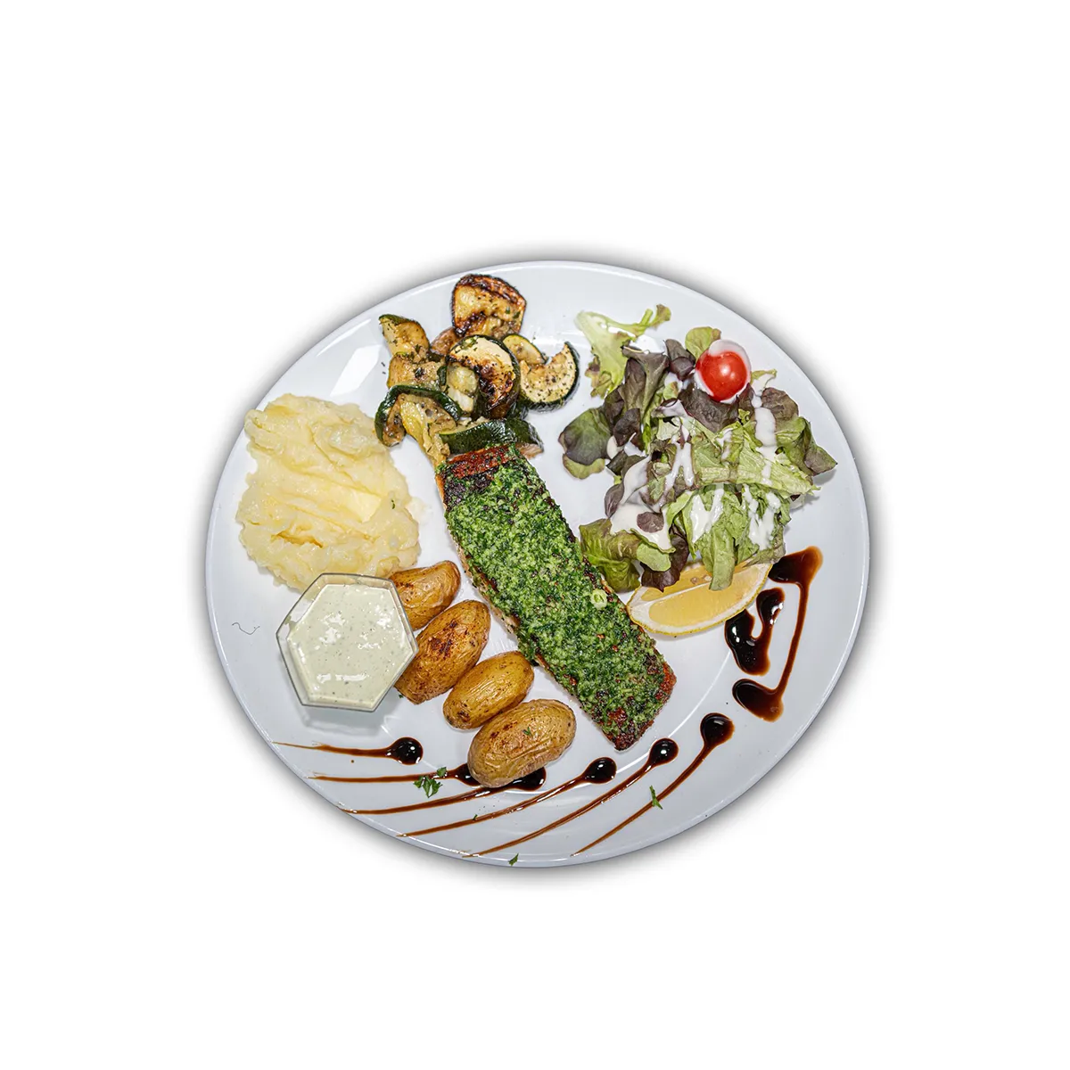 Assiette de mélange